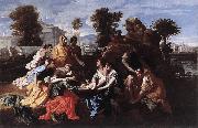 Nicolas Poussin Finding of Moses oil painting picture wholesale